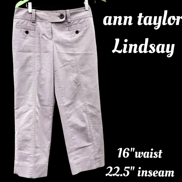 5 PAIRS of Ann taylor/ GAP size 4 summer pants bundle - Picture 3 of 13